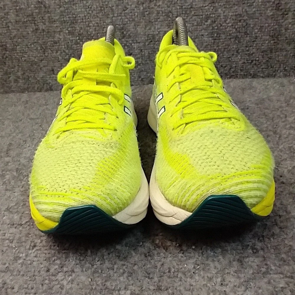 ASICS Magic Speed 2 Running Shoes Womens 8.5 Hazard Green Neon 1012B274